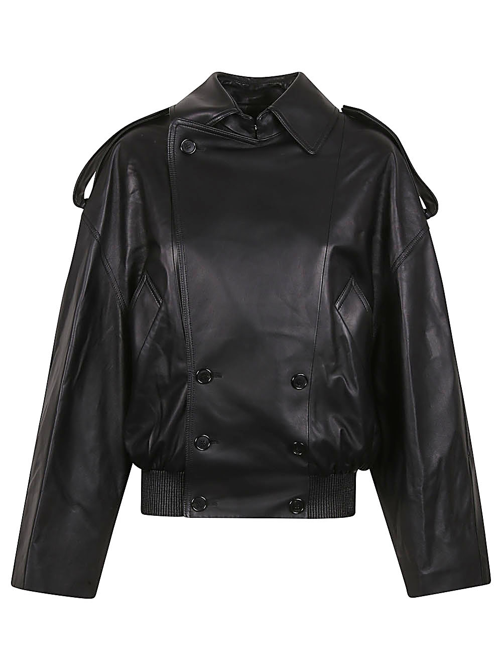 Loewe LOEWE- Leather Cropped Trench