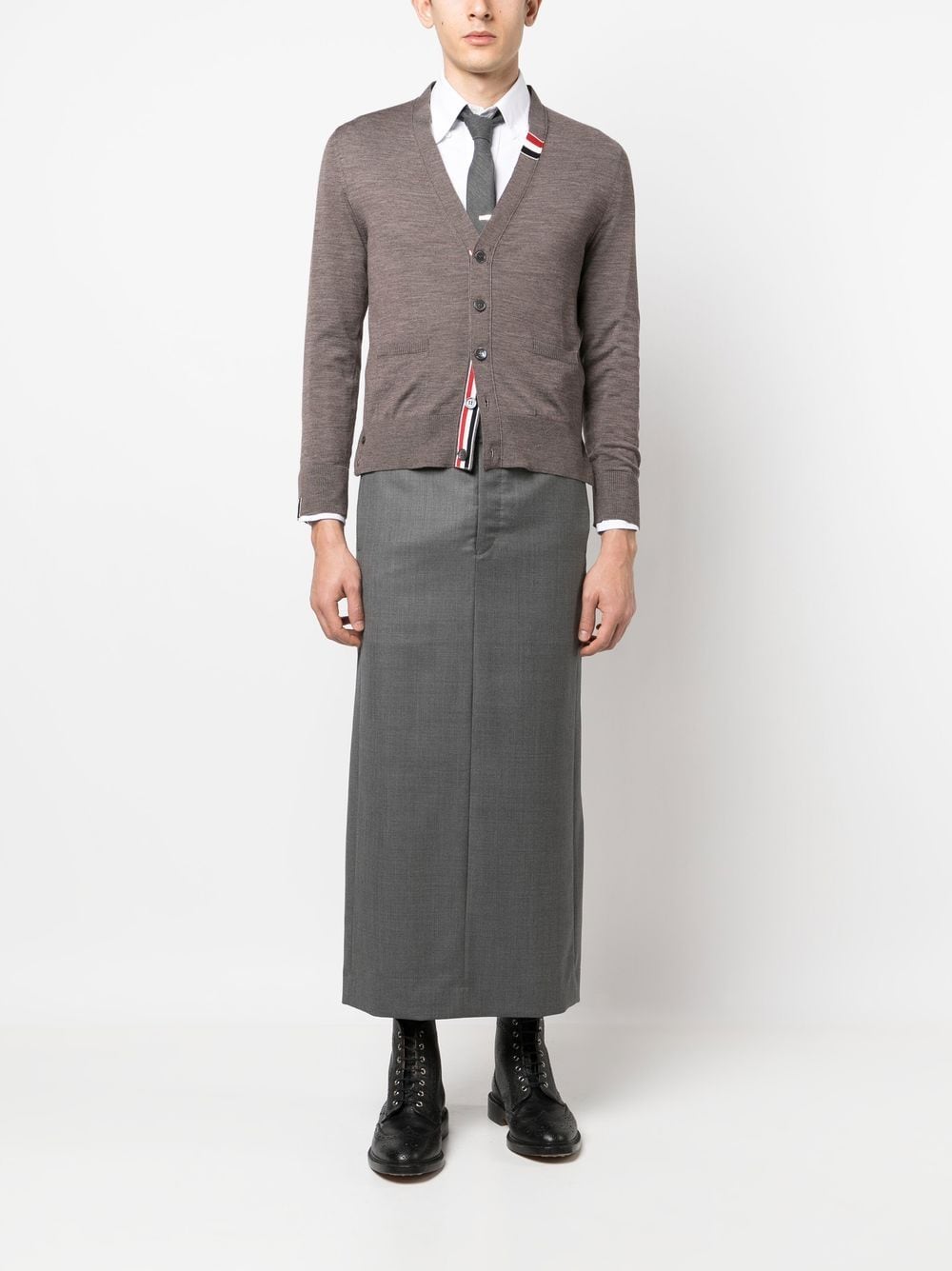 Thom Browne THOM BROWNE- Wool Cardigan