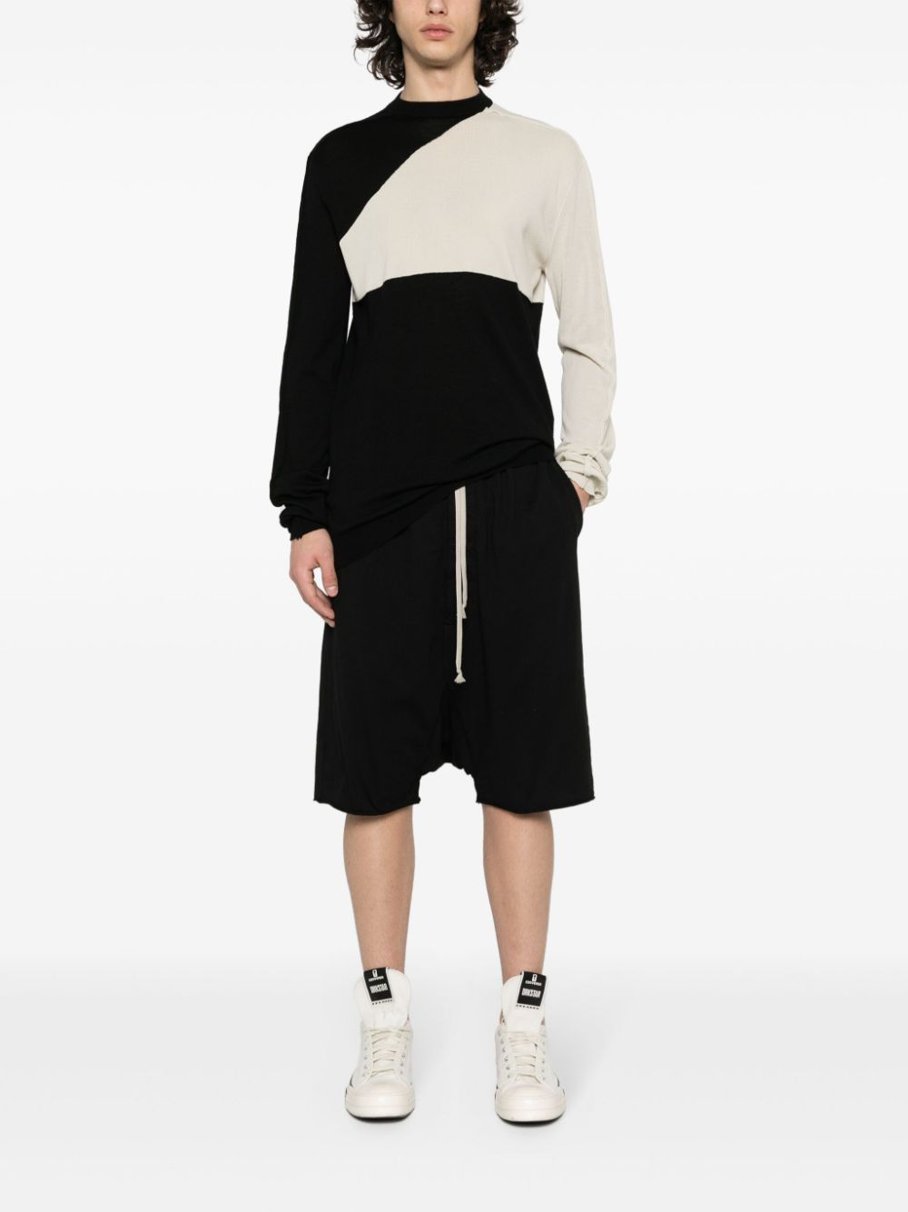 Rick Owens Drkshdw RICK OWENS DRKSHDW- Pants With Logo