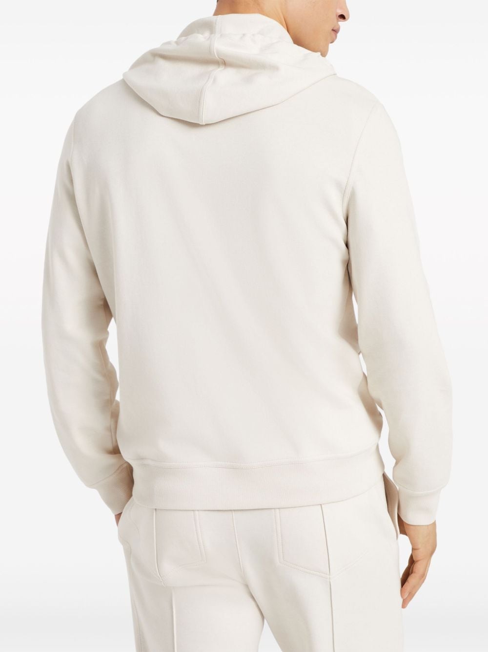 Brunello Cucinelli BRUNELLO CUCINELLI- Cotton Zipped Hoodie