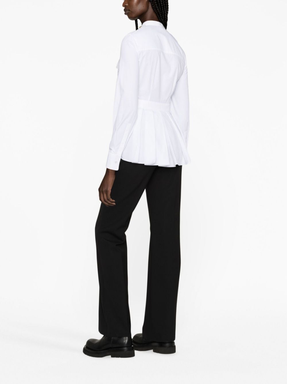 Alexander McQueen ALEXANDER MCQUEEN- Organic Cotton Shirt