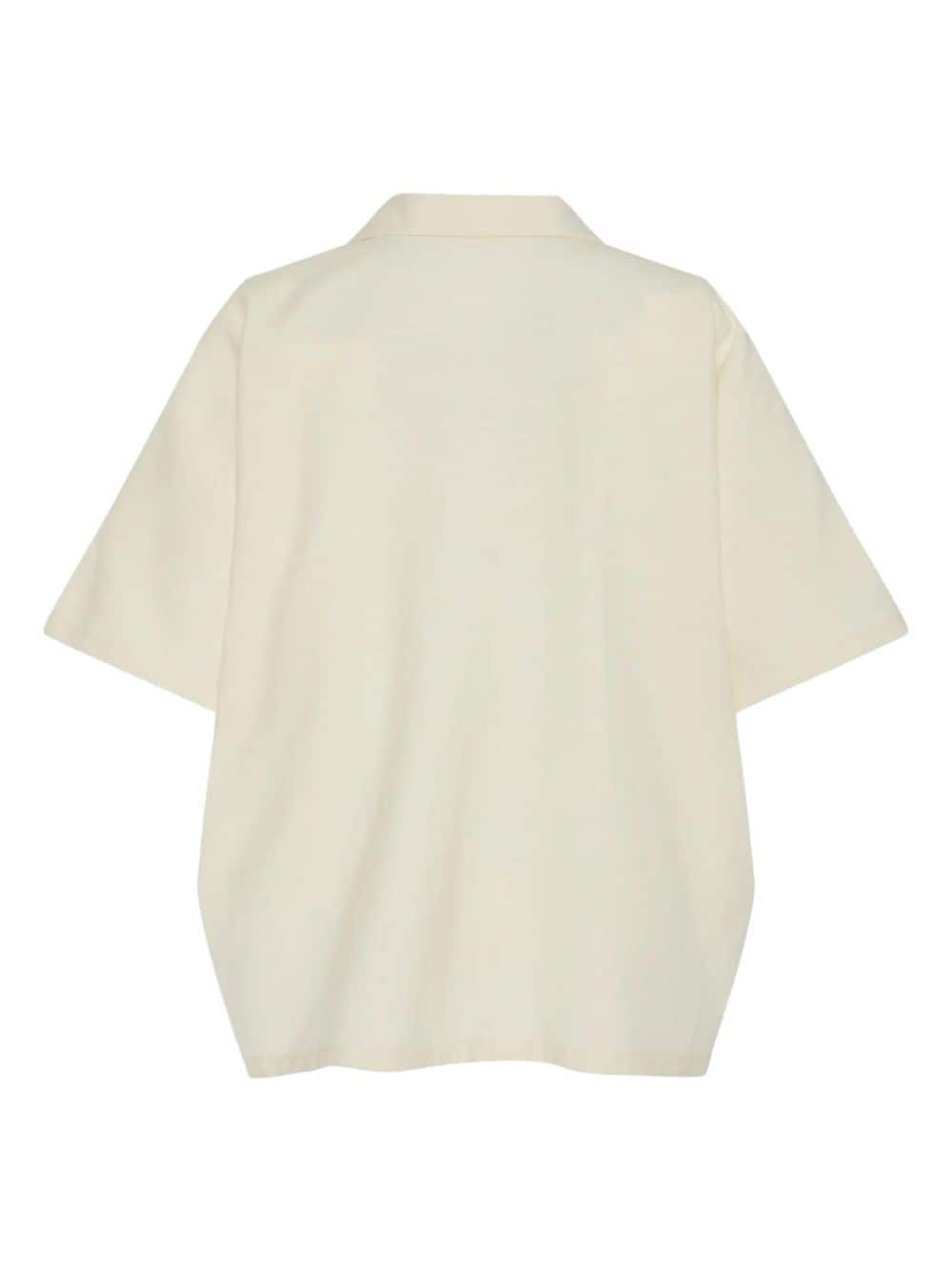 The Row THE ROW- Wen Wool And Silk Polo Shirt