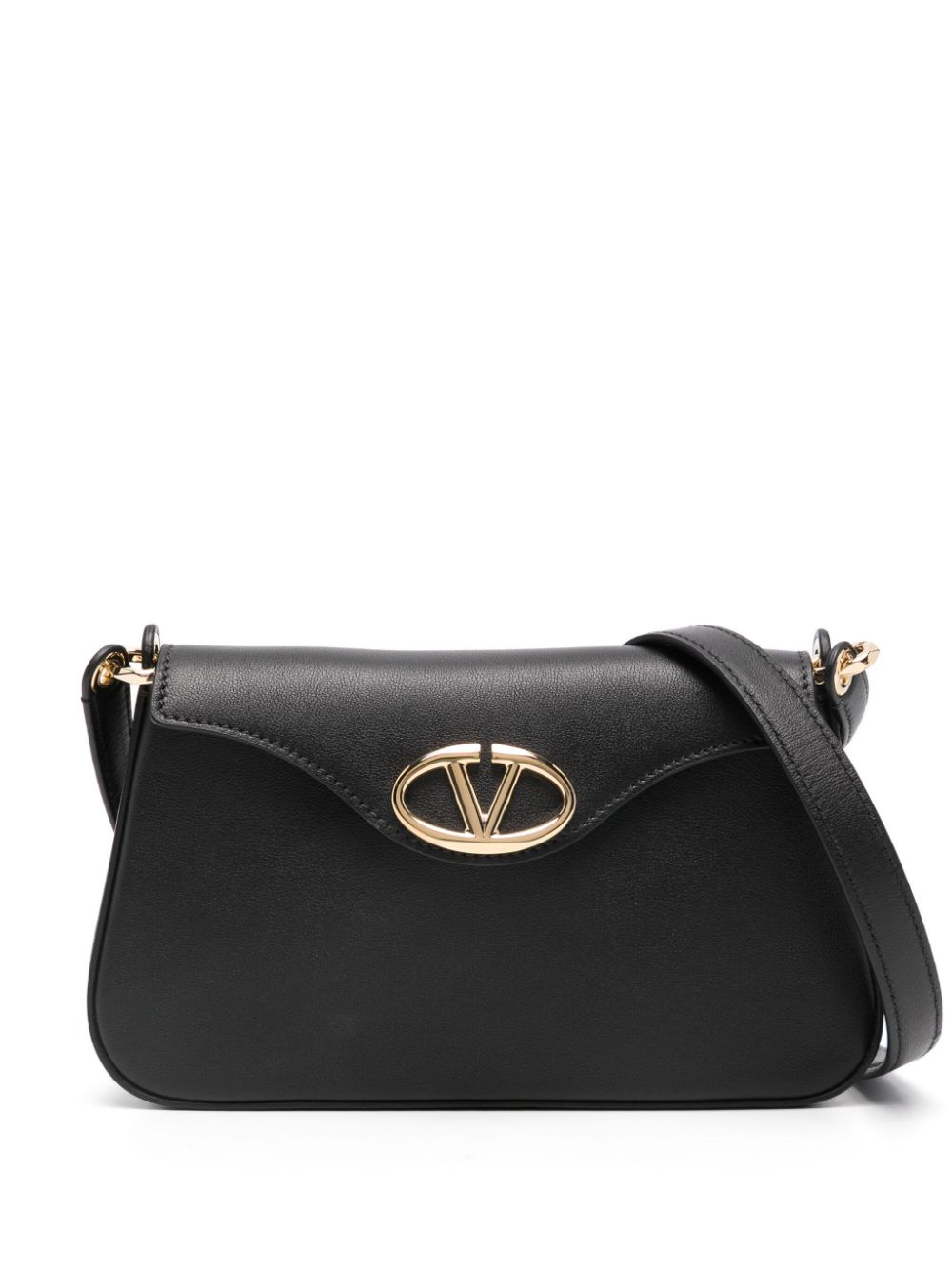 VALENTINO GARAVANI VALENTINO GARAVANI- Vlogo Bold Leather Mini Bag