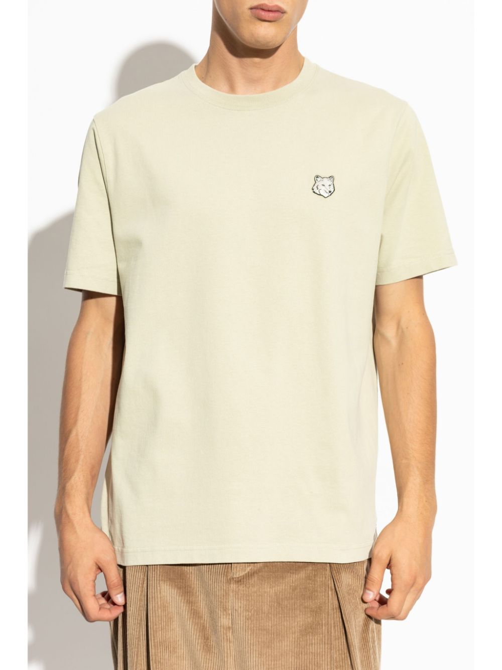  MAISON KITSUNE'- Fox Head Cotton T-shirt