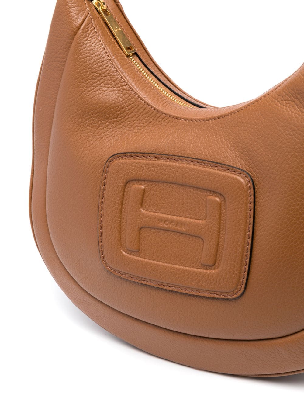 Hogan HOGAN- H-bag Mini Leather Hobo Bag