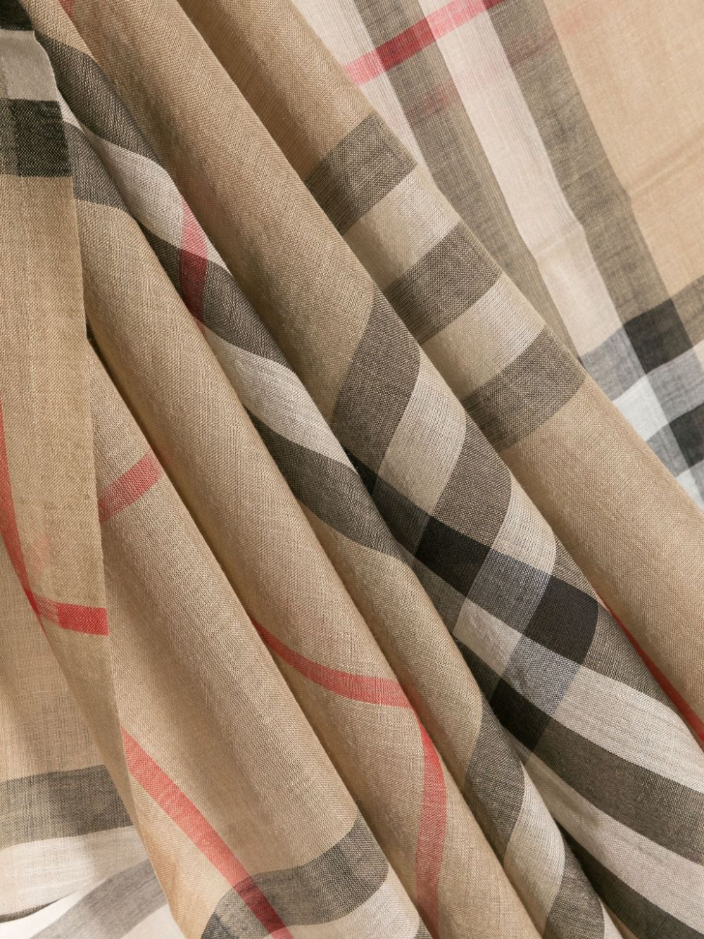 Burberry BURBERRY- Giant Check Wool And Silk Blend Scarf