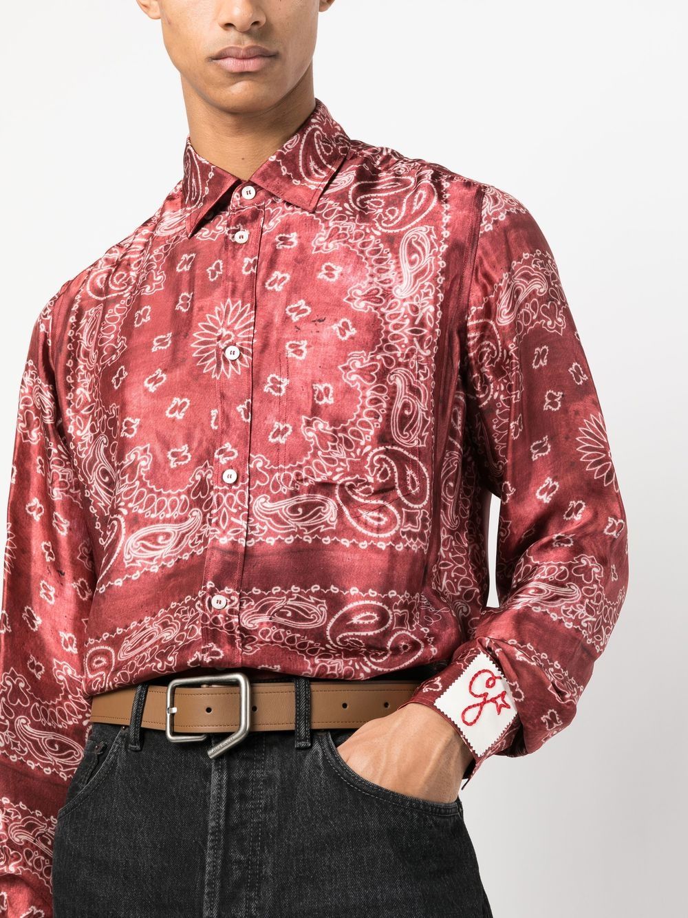 Golden Goose GOLDEN GOOSE- Bandana Print Shirt