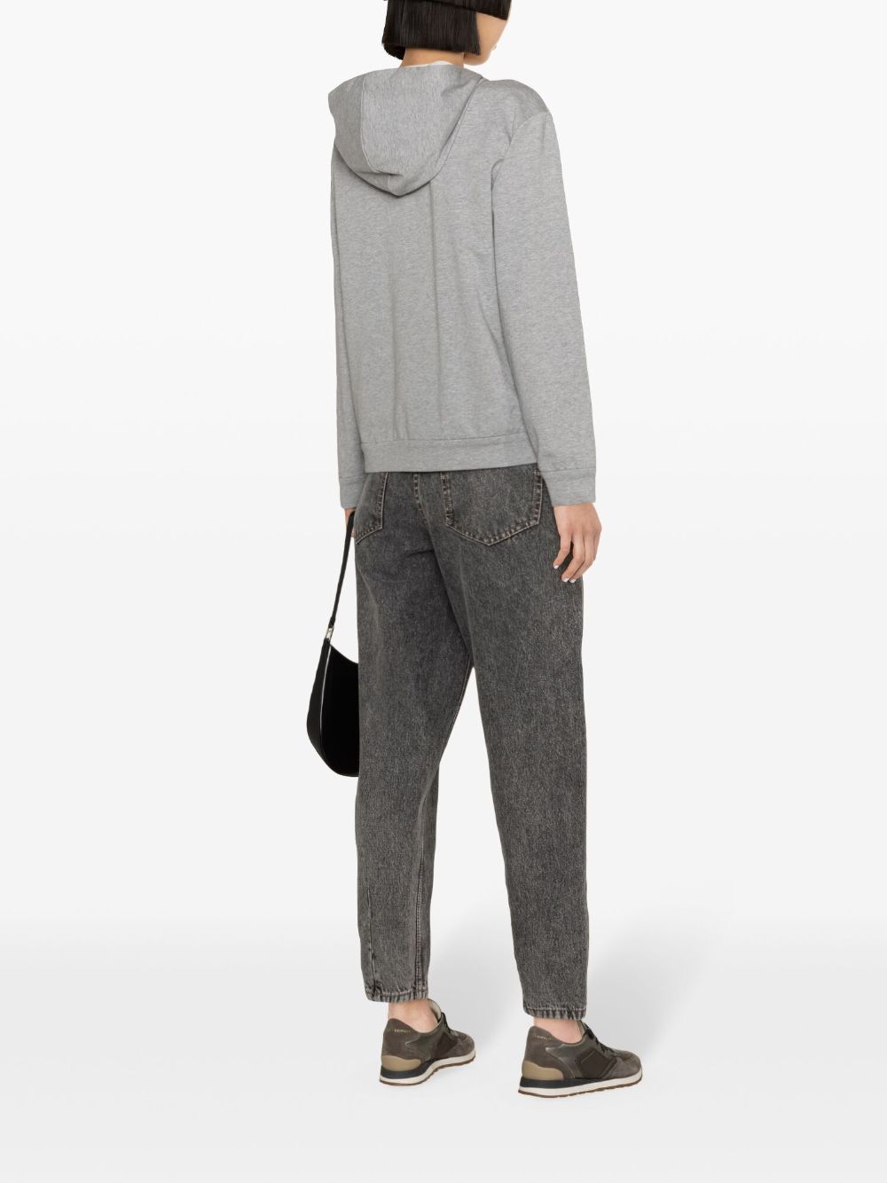 Brunello Cucinelli BRUNELLO CUCINELLI- Cotton Zip-up Hoodie