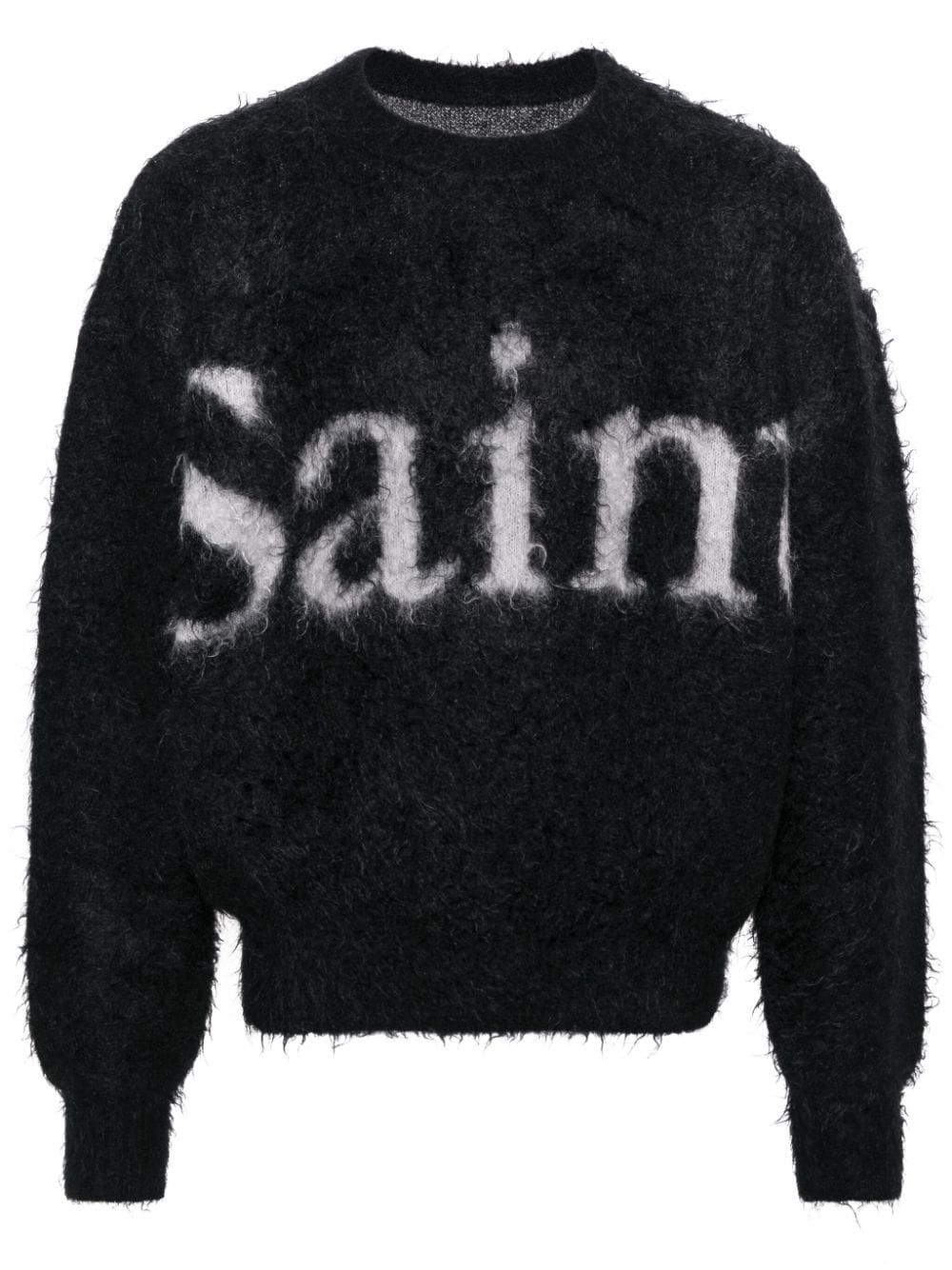 Saint Mxxxxxx SAINT MXXXXXX- Logo Mohair Wool Sweater