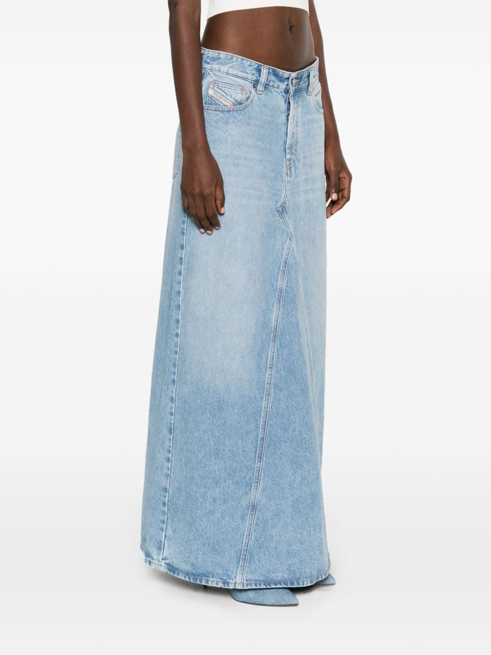 Diesel DIESEL- Denim Maxi Skirt