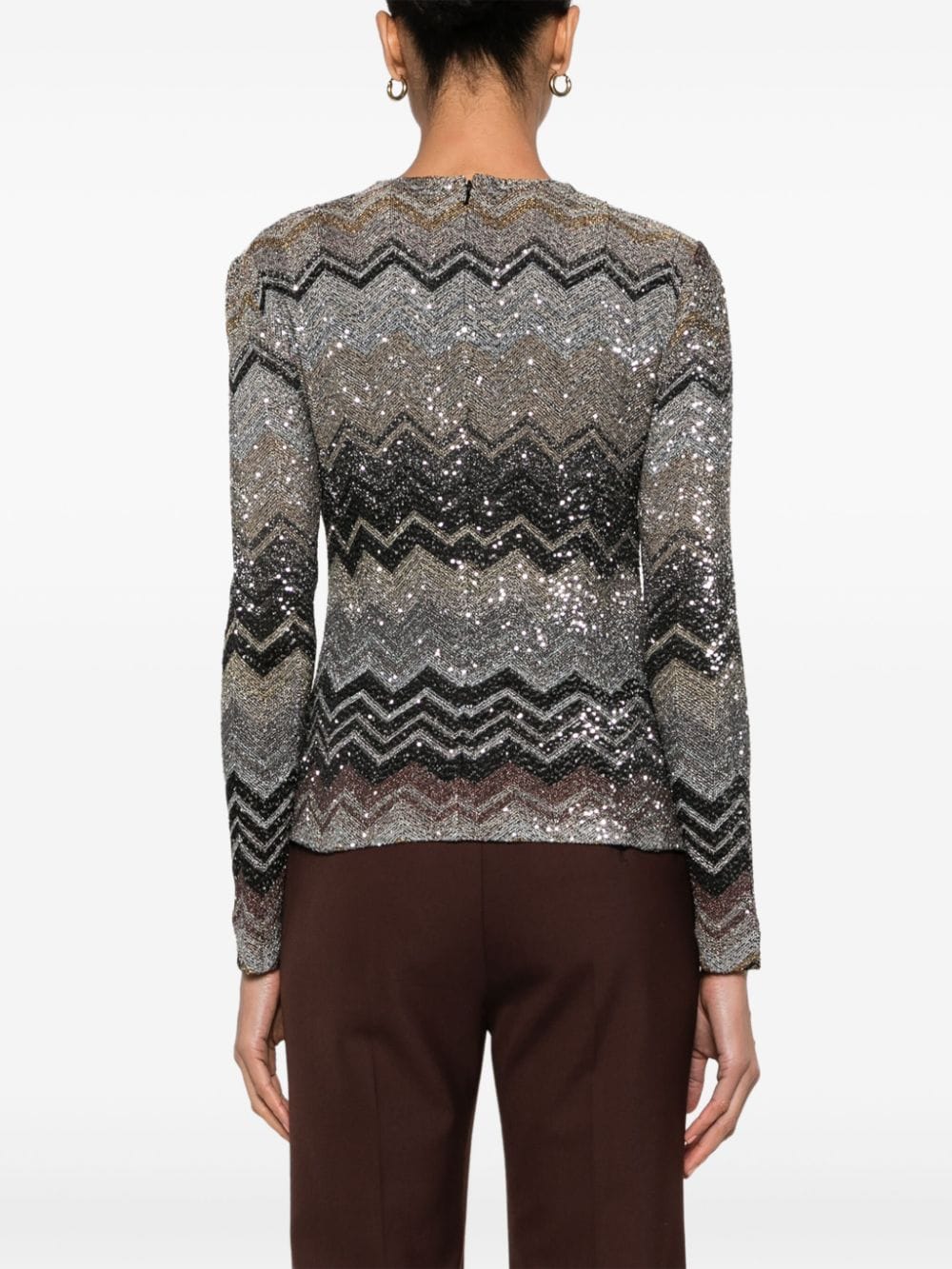 Missoni MISSONI- Zig Zag Print Sweater