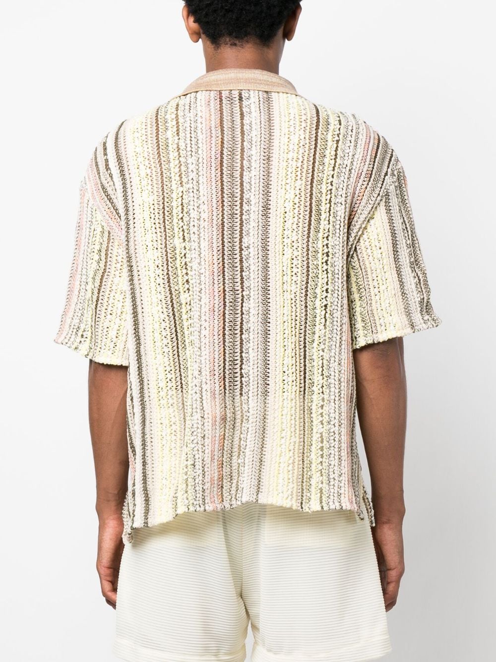 Vitelli VITELLI- Linen Blend Cotton Polo Shirt
