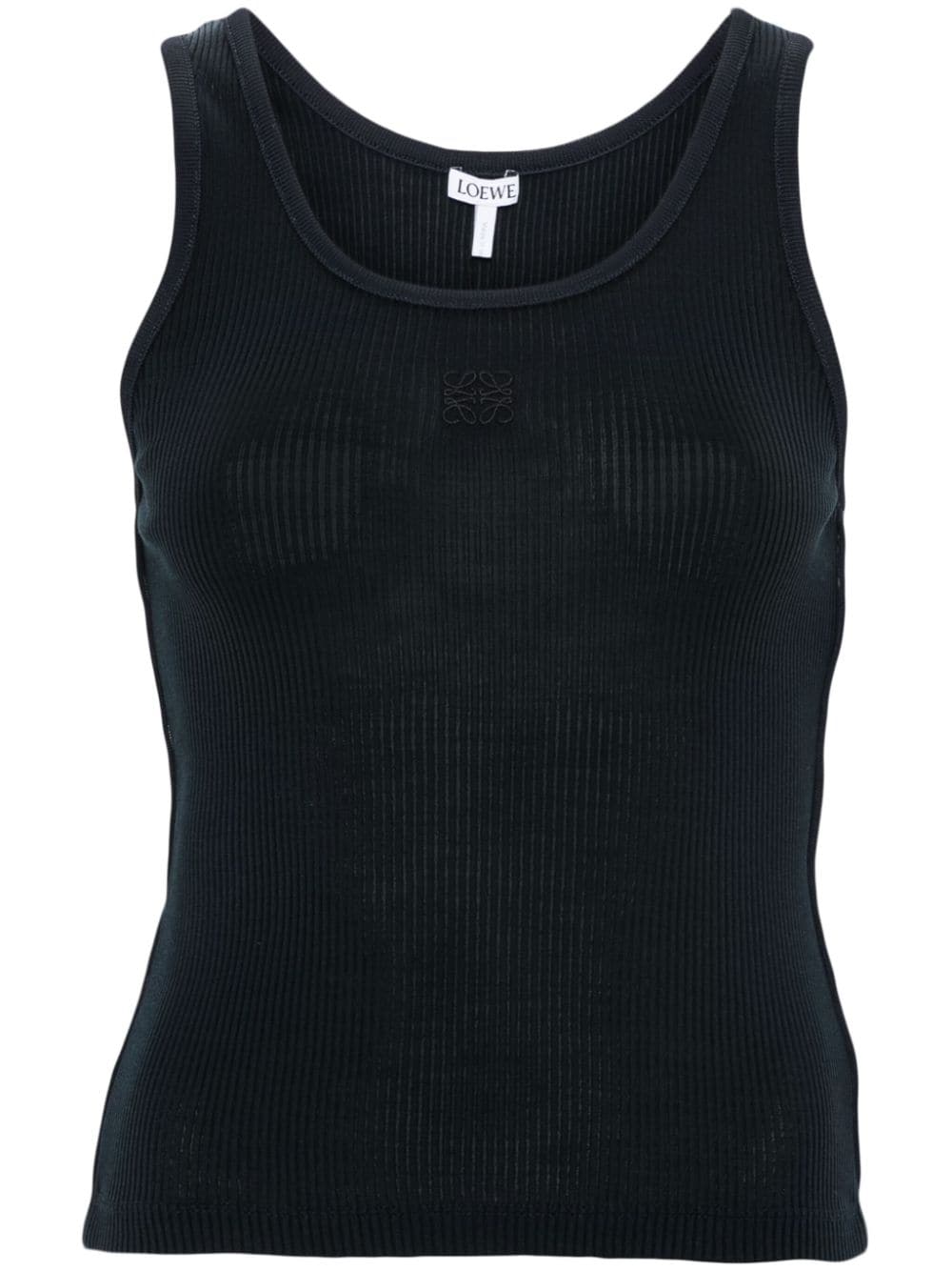 Loewe LOEWE- Logo Ribbed Tank Top