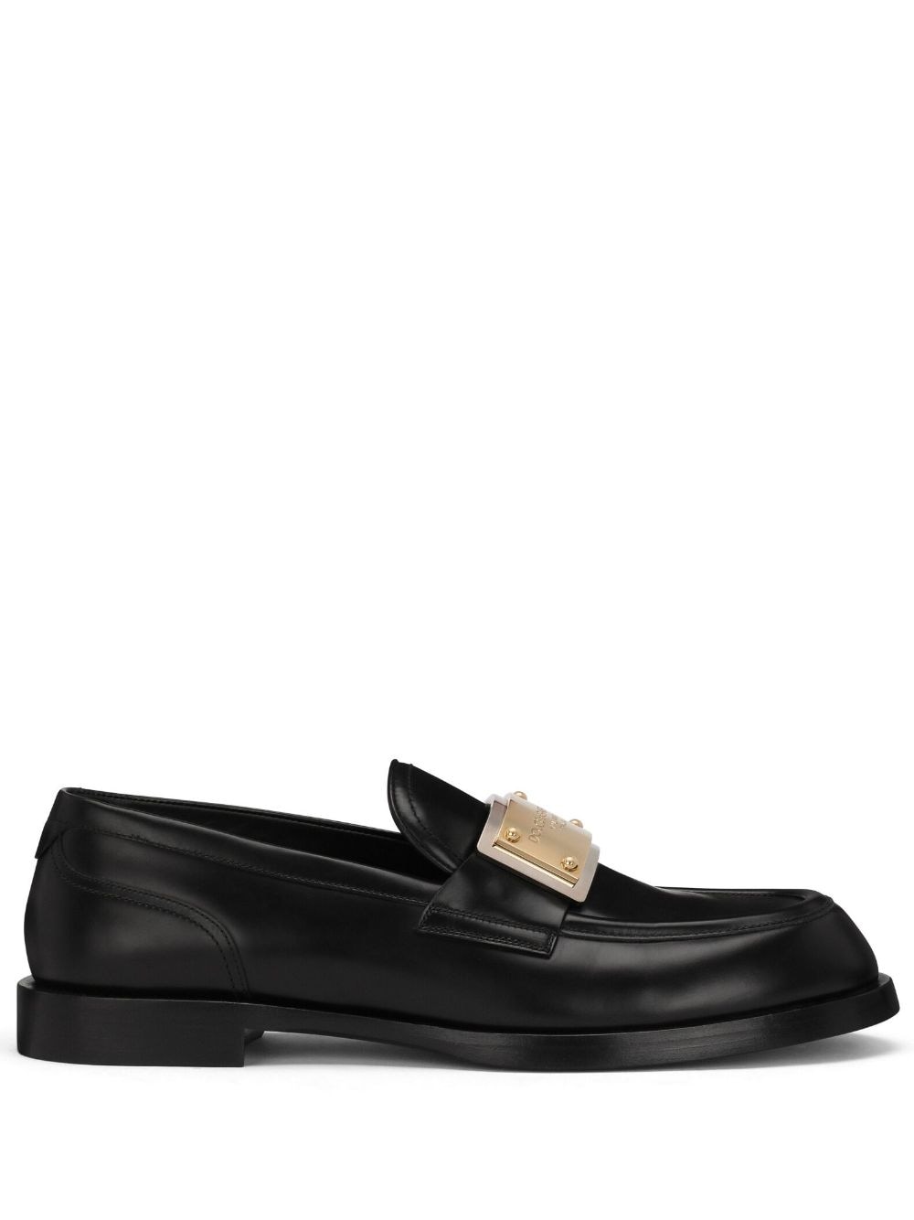 Dolce & Gabbana DOLCE & GABBANA- Leather Loafers