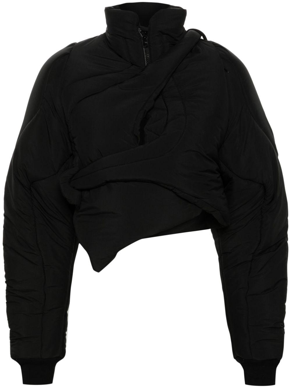 Ottolinger OTTOLINGER- Asymmetric Cropped Down Jacket