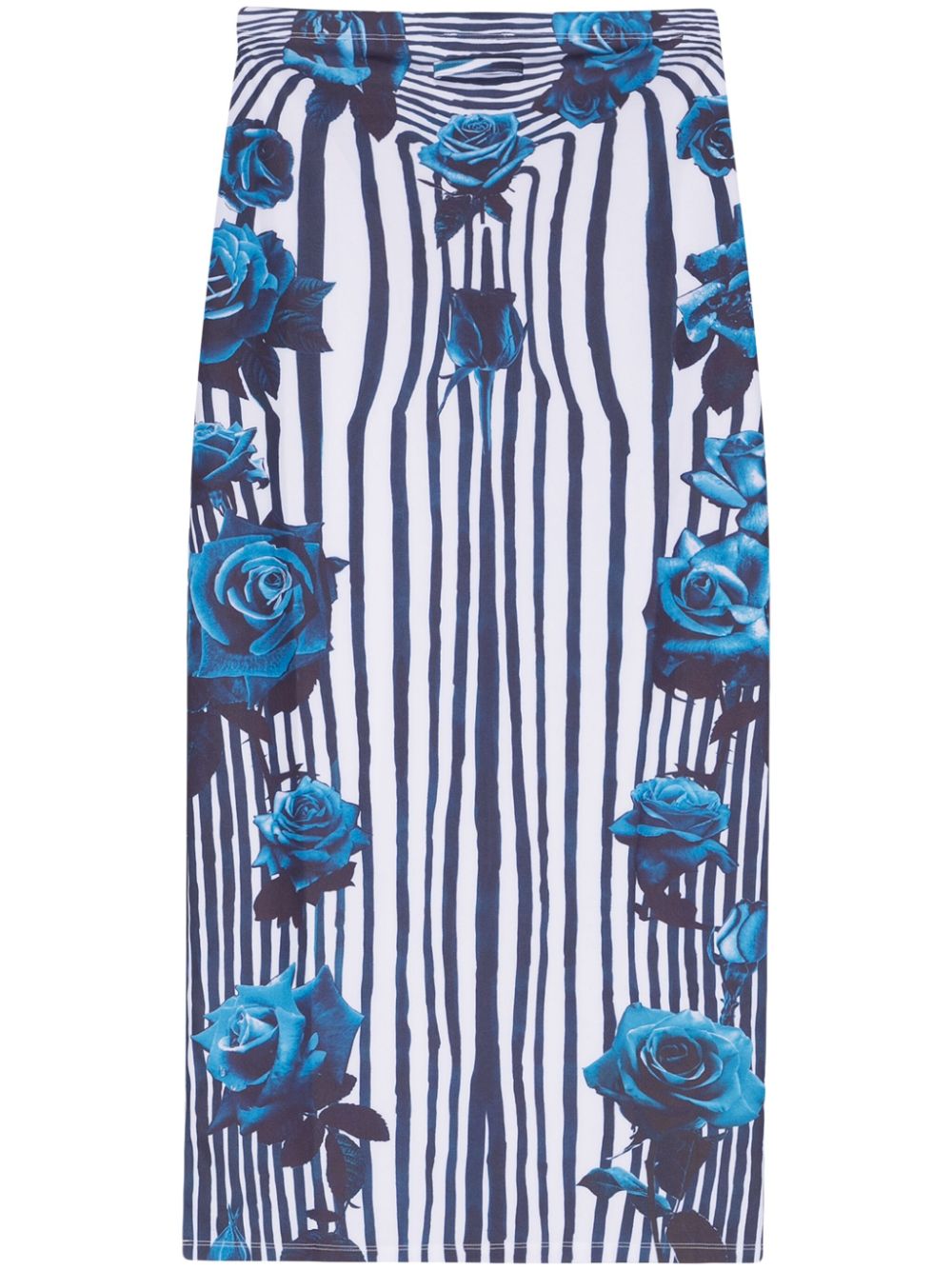 Jean Paul Gaultier JEAN PAUL GAULTIER- 'flower Body Morphing' Long Skirt