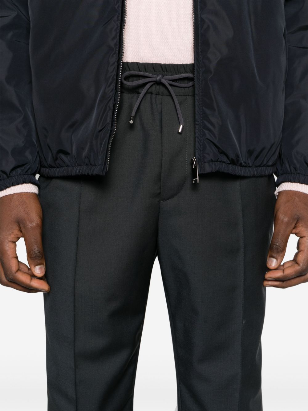 Valentino VALENTINO- Wool Jogging Trousers