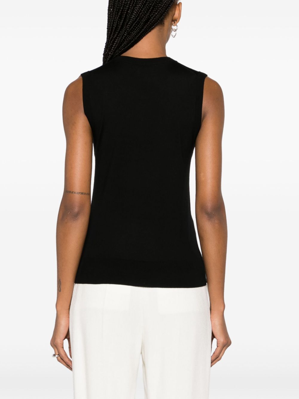 Chloé CHLOÉ- Sleeveless Wool Top