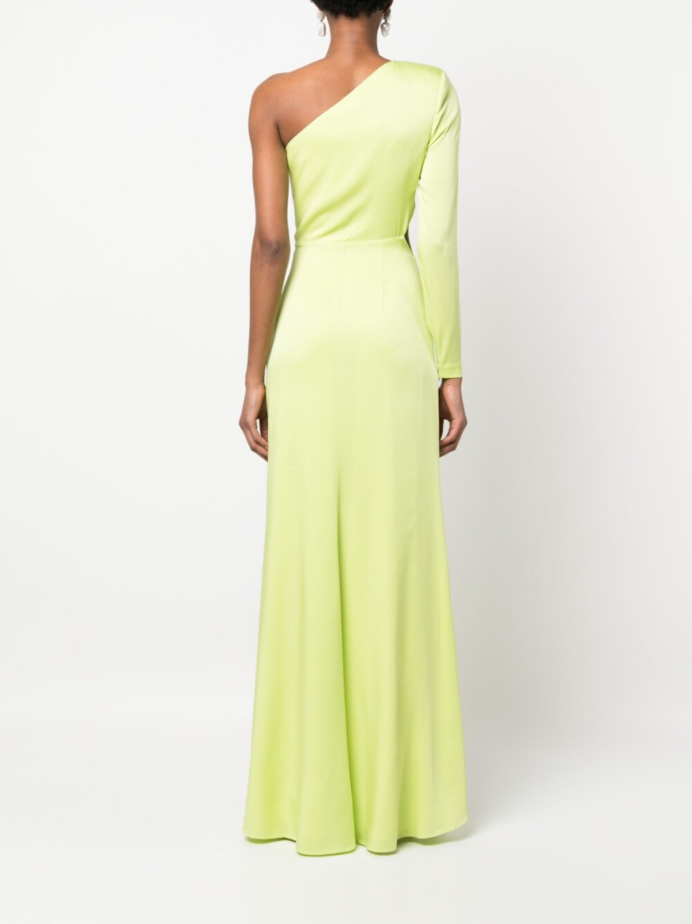 Roland Mouret ROLAND MOURET- Asymmetric Silk Crepe Long Dress