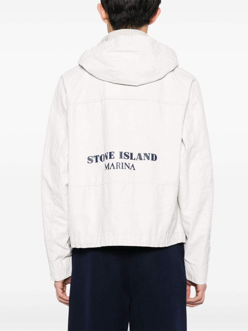 Stone Island STONE ISLAND- Marina Linen Blouson Jacket