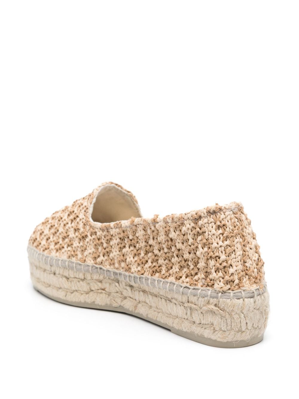 Manebi MANEBI- Yucatán Zig-zag Raffia Espadrilles