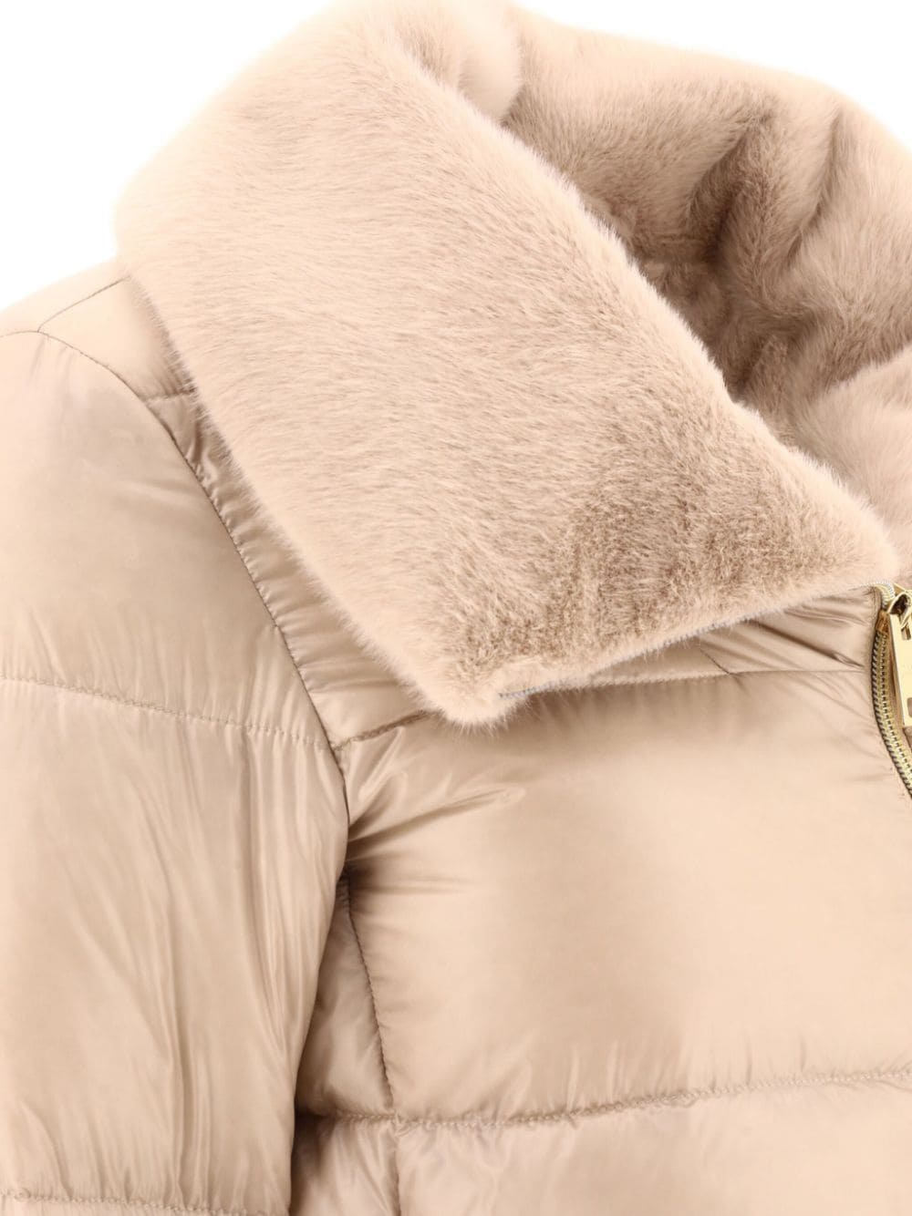 Herno HERNO- Faux Fur Collar Down Jacket