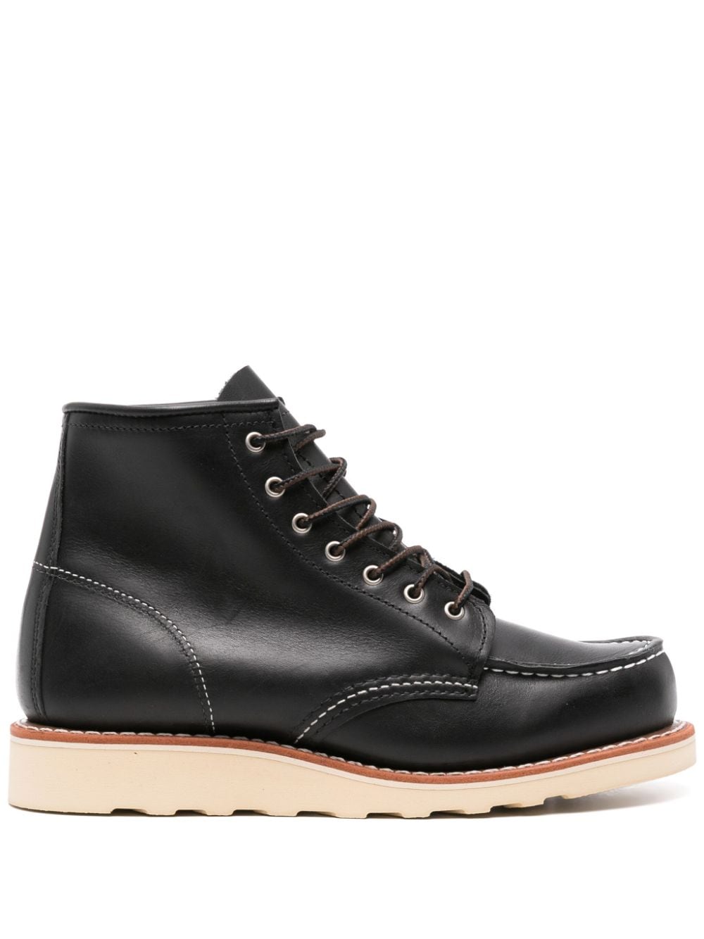 RED WING SHOES RED WING SHOES- Classic Moc Leather Ankle Boots