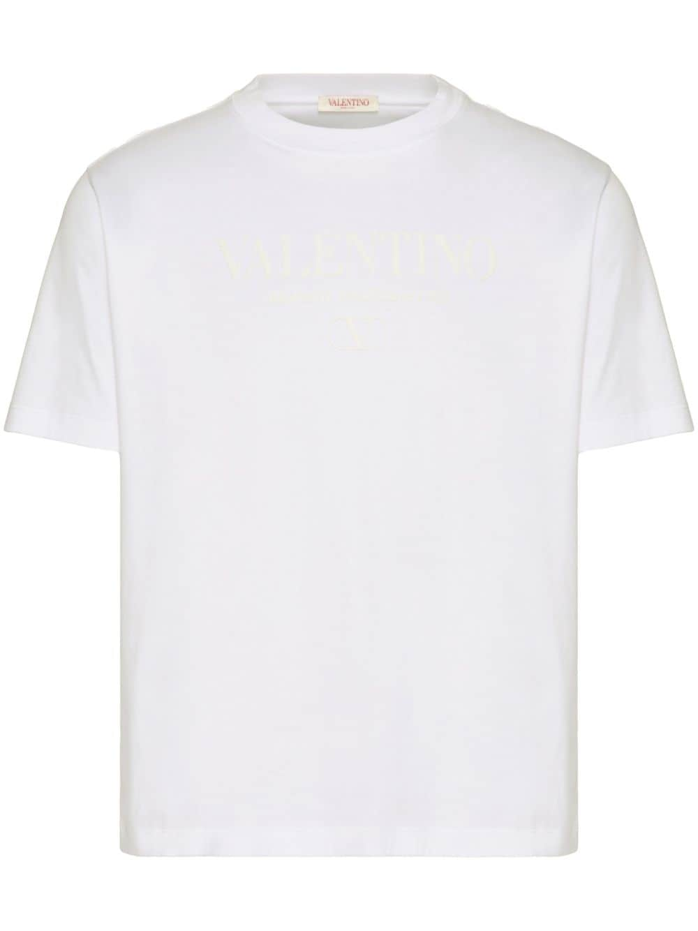 Valentino VALENTINO- Iconic Stud Cotton T-shirt