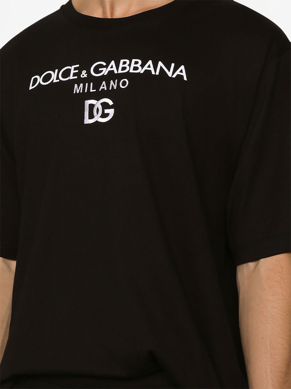 Dolce & Gabbana DOLCE & GABBANA- Logo Cotton T-shirt