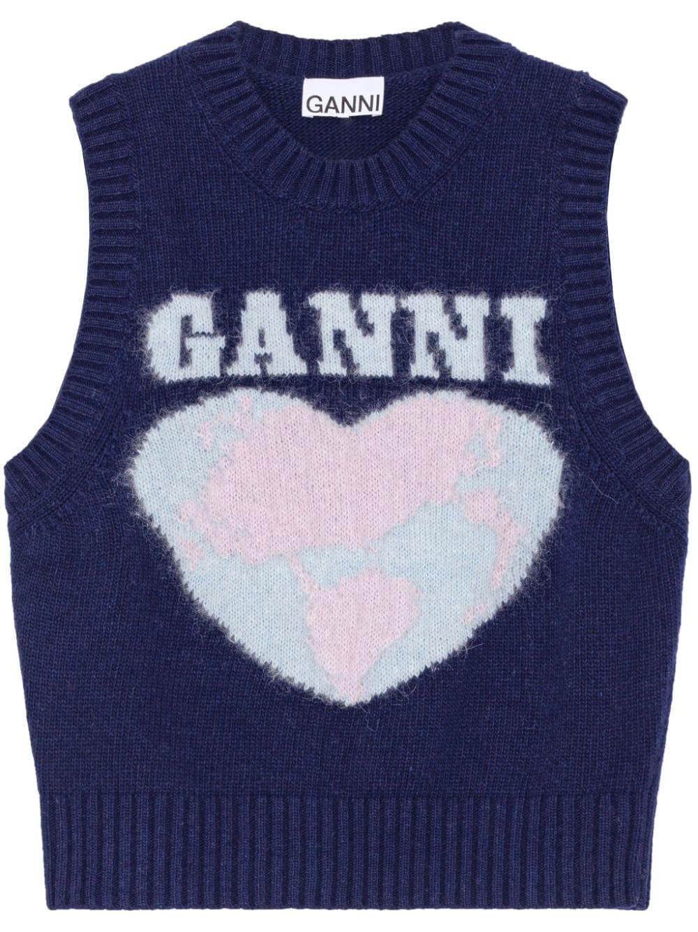 Ganni GANNI- Wool Vest