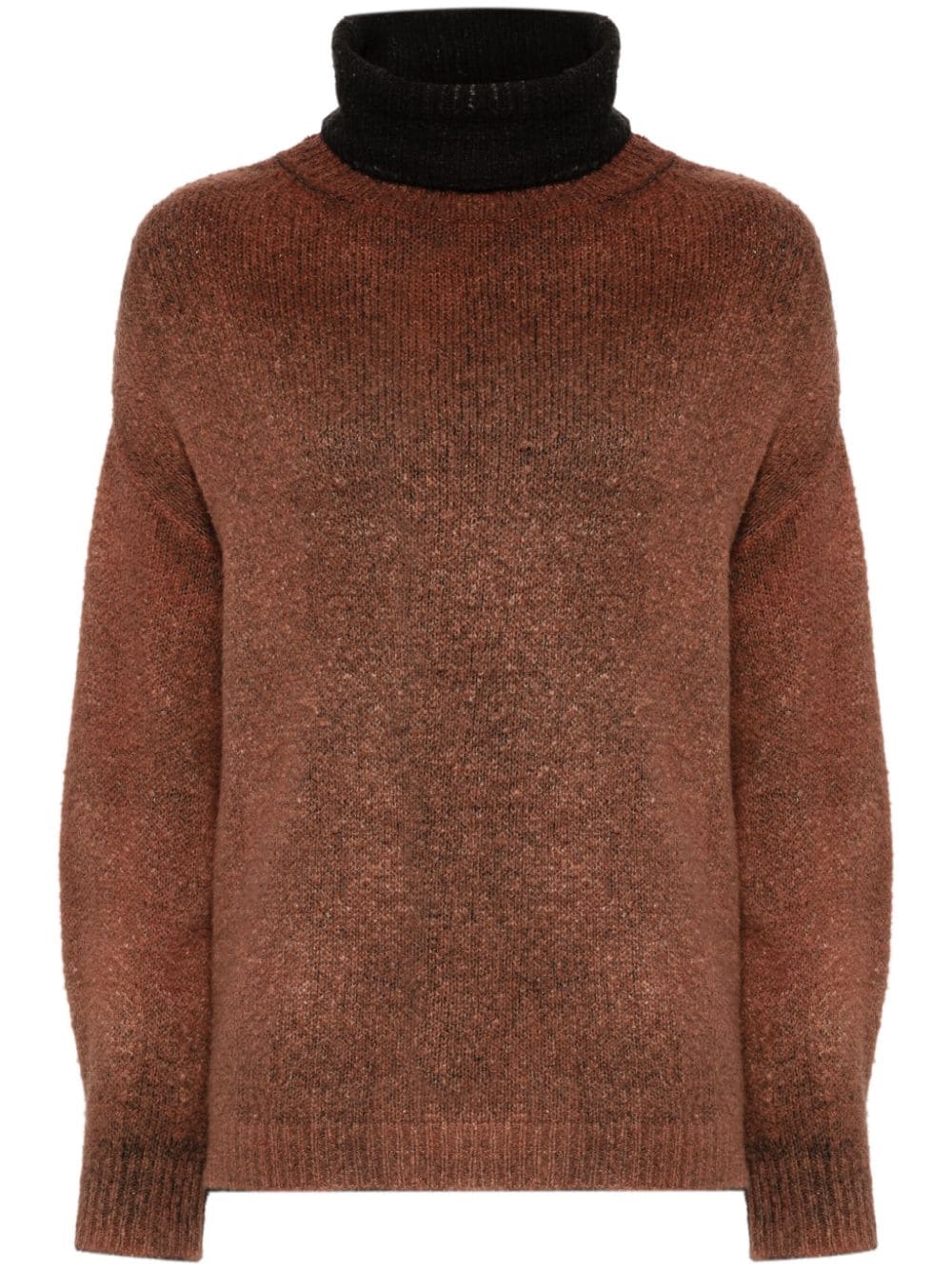 Avant Toi AVANT TOI- Cotton High-neck Sweater