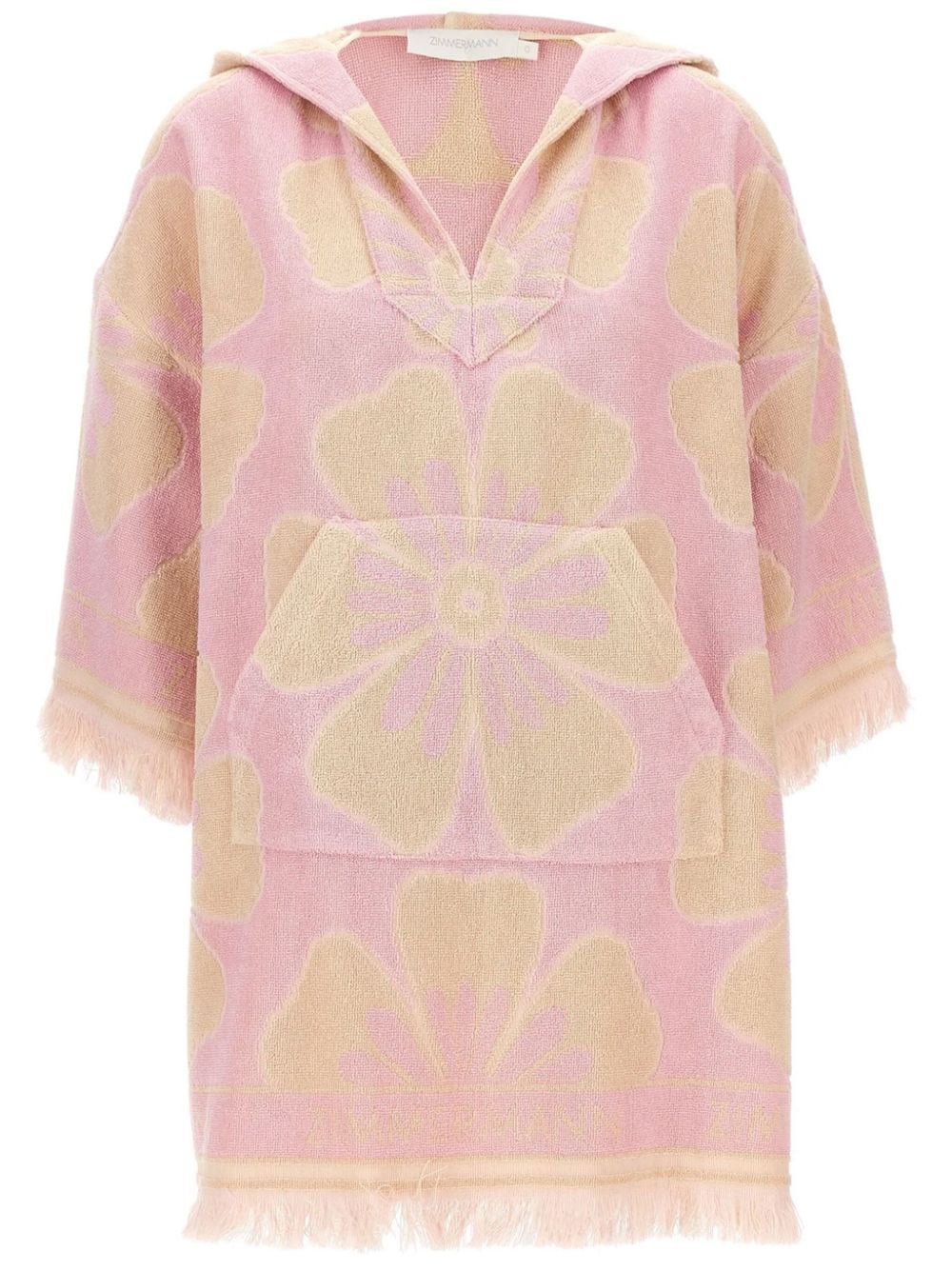 Zimmermann ZIMMERMANN- Logo Towelling Mini Dress