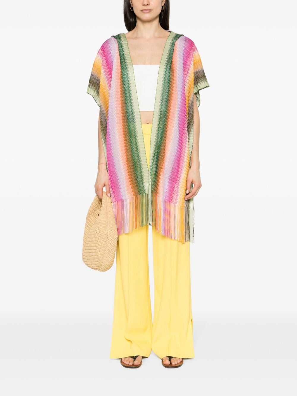 Missoni MISSONI- Hooded Poncho