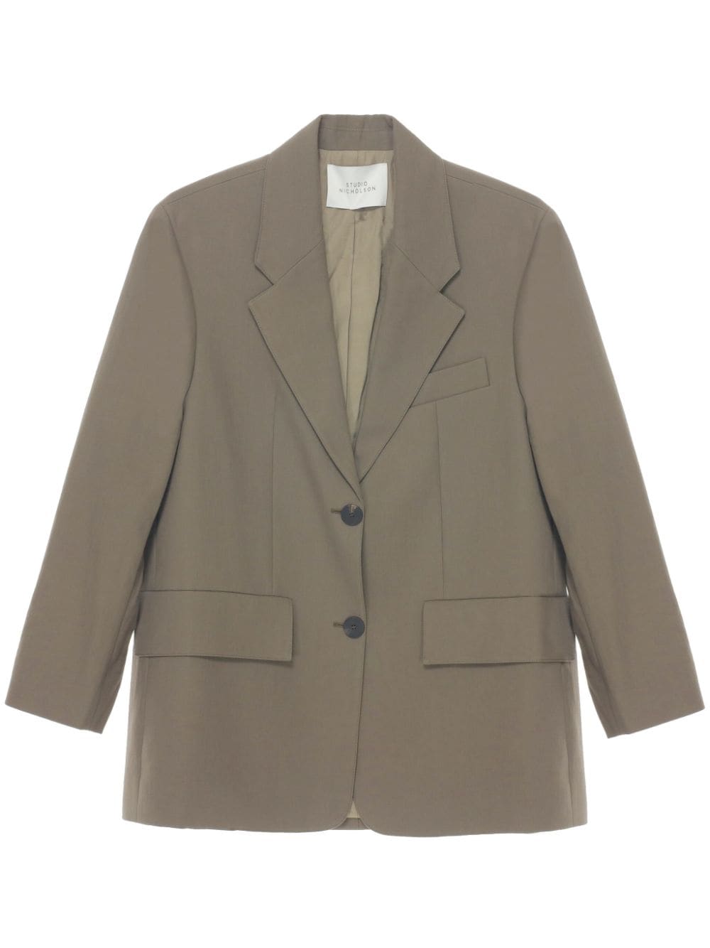 Studio Nicholson STUDIO NICHOLSON- Wool Single-breasted Blazer Jacket