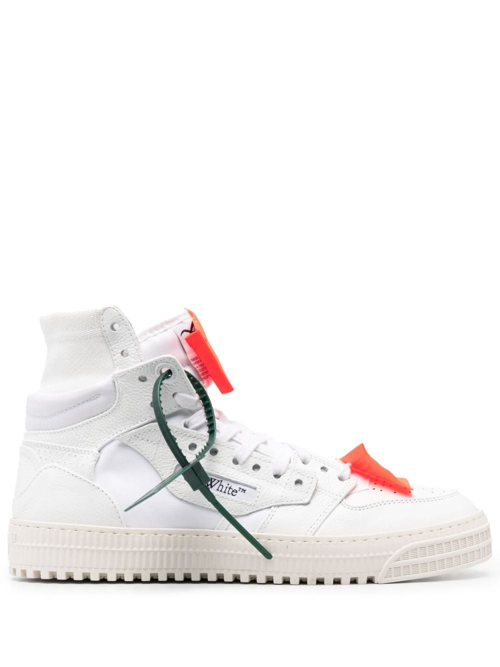 OFF-WHITE OFF-WHITE- 3.0 Off Court Leather Sneakers