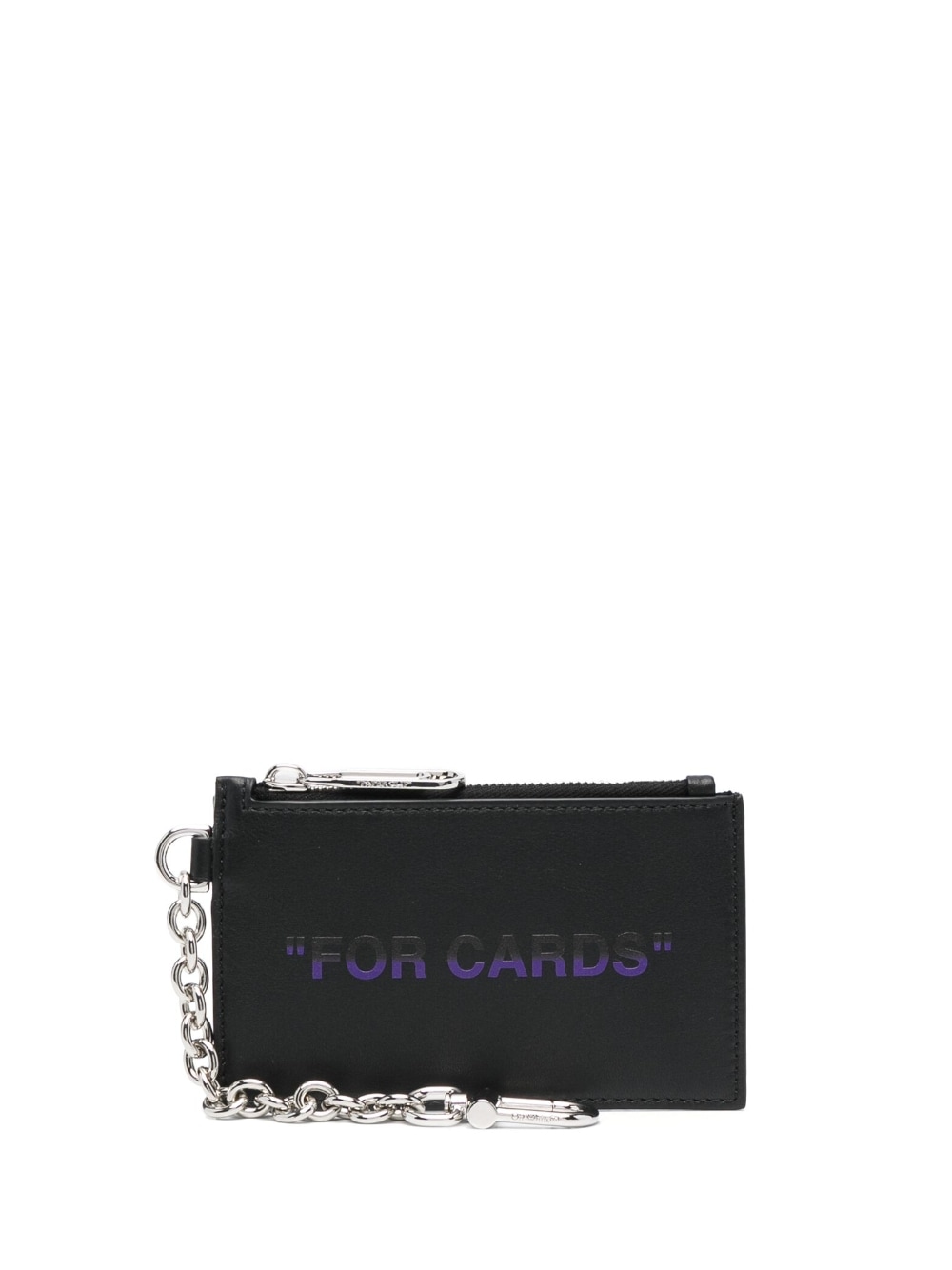 OFF-WHITE OFF-WHITE- Leather Credit Card Case