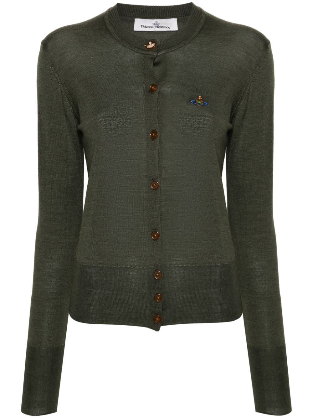 Vivienne Westwood VIVIENNE WESTWOOD- Bea Wool And Silk Blend Cardigan