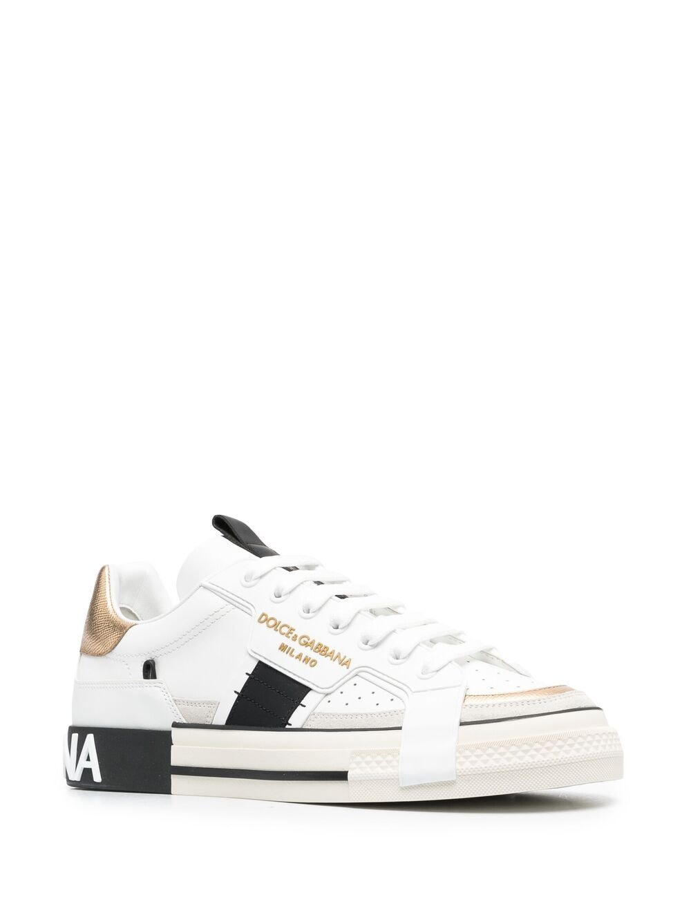 Dolce & Gabbana DOLCE & GABBANA- Leather Sneakers