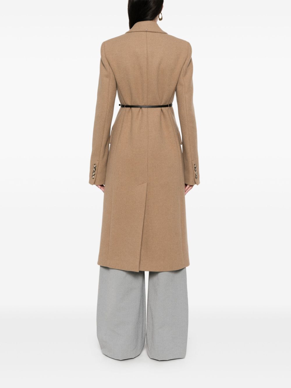 Sportmax SPORTMAX- Wool Double-breasted Coat