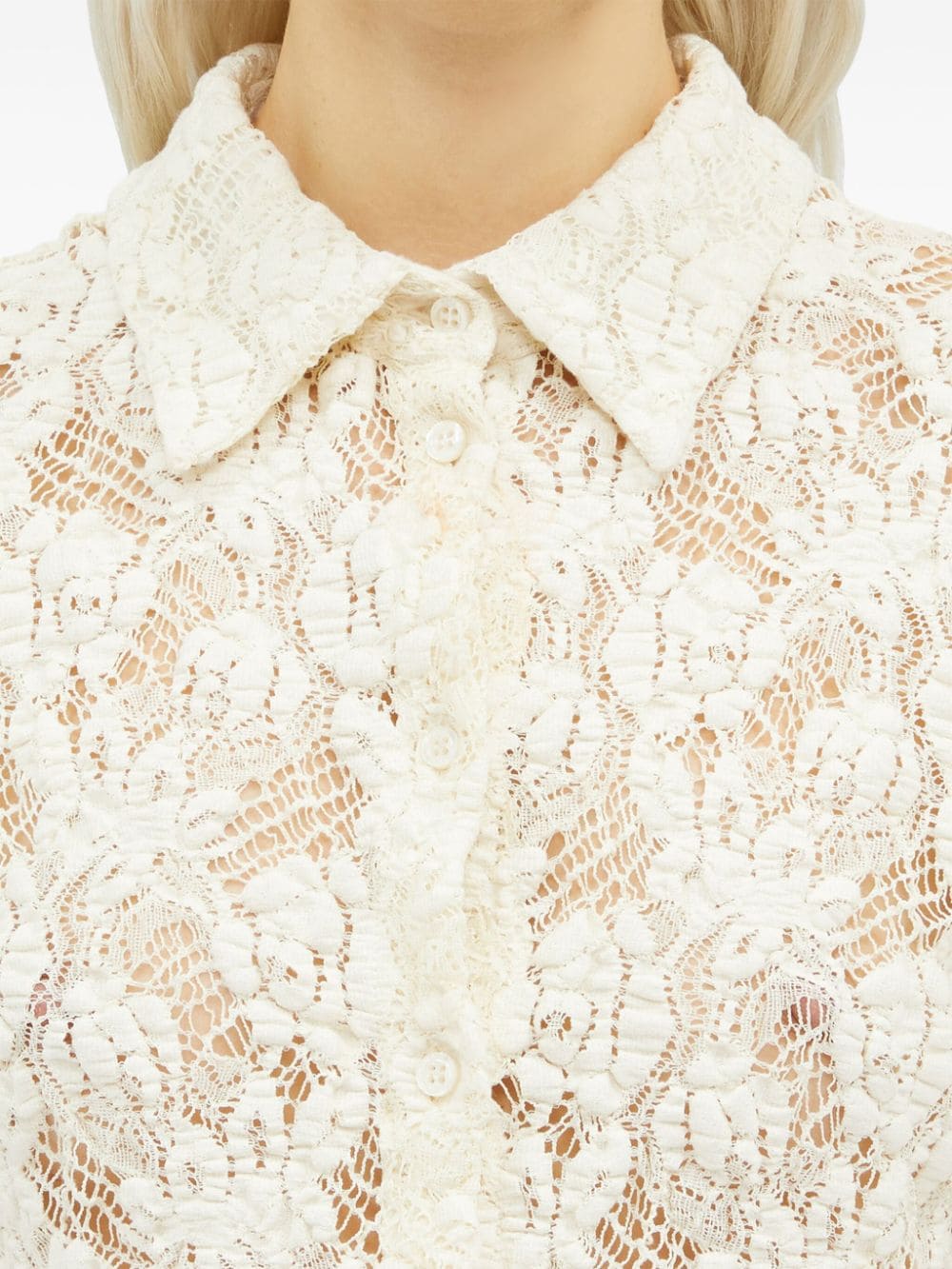 Msgm MSGM- Shirt With Embroidery