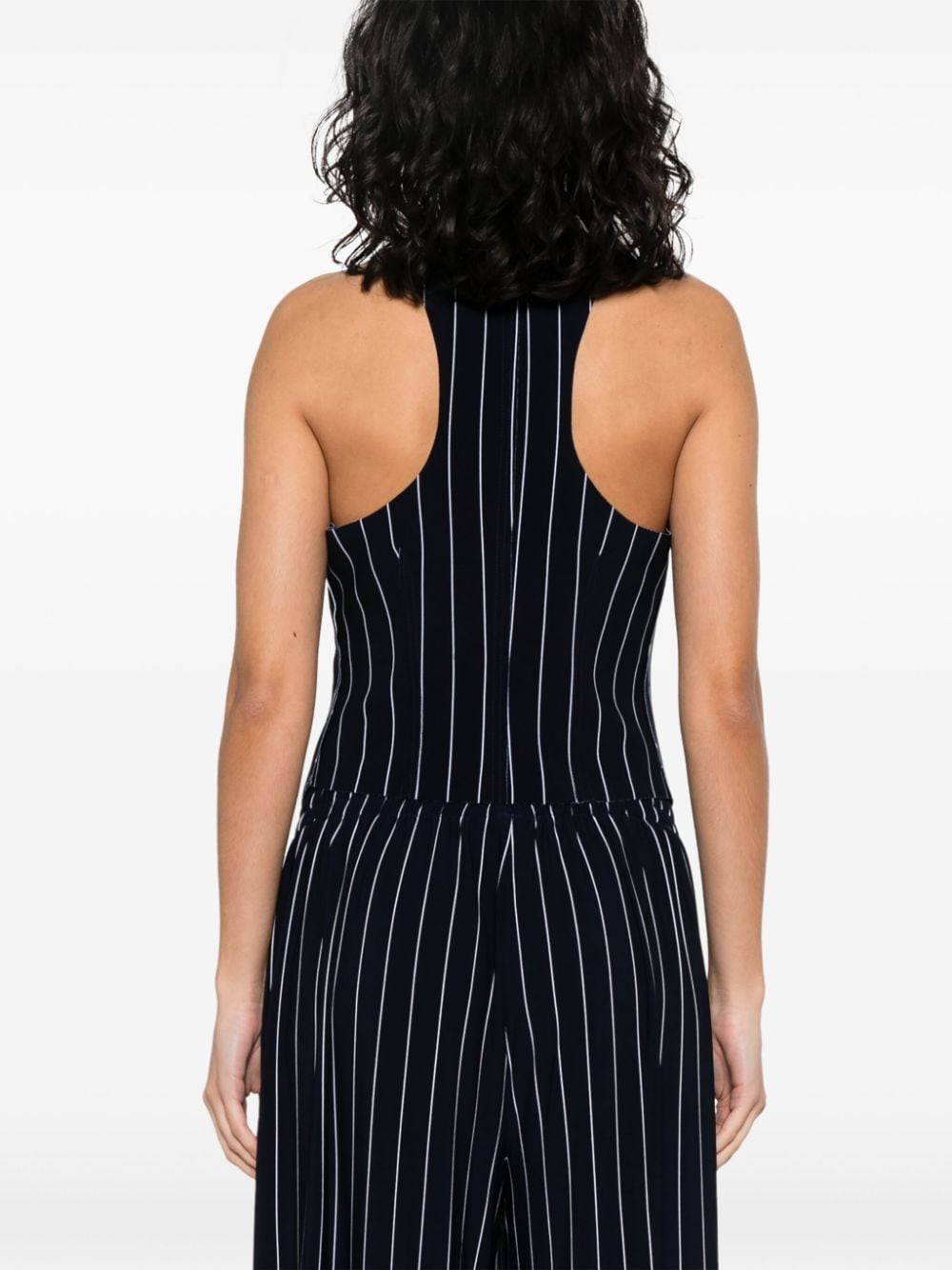 Norma Kamali NORMA KAMALI- Pinstriped Vest