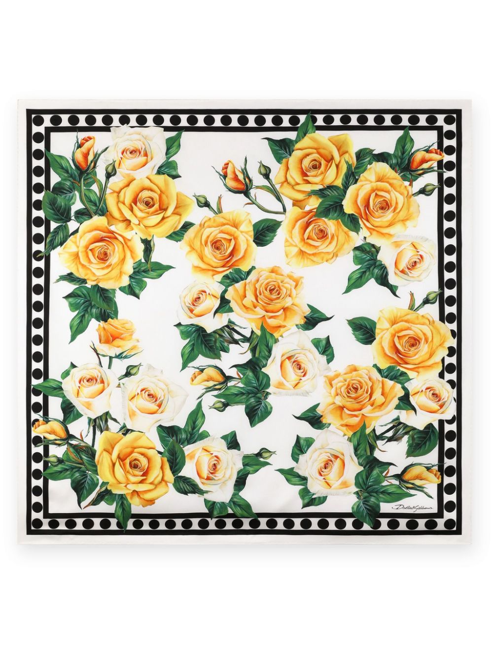 Dolce & Gabbana DOLCE & GABBANA- Printed Silk Foulard