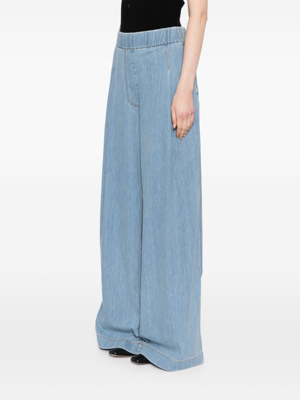 Dries Van Noten DRIES VAN NOTEN- Cotton Wide-leg Trousers