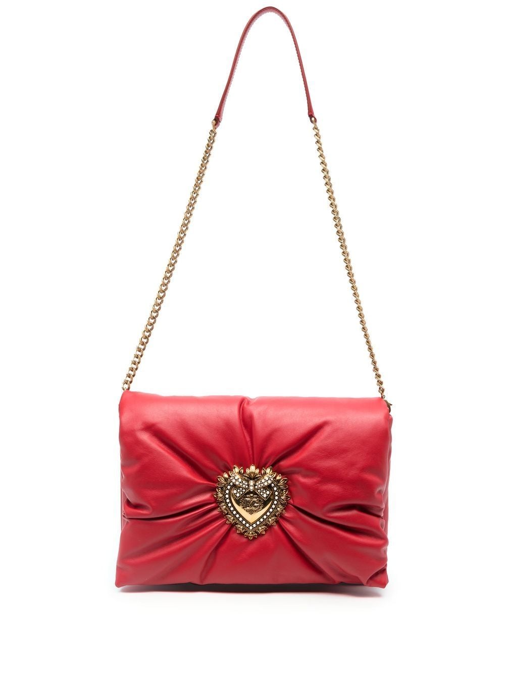 Dolce & Gabbana DOLCE & GABBANA- Devotion Leather Crossbody Bag