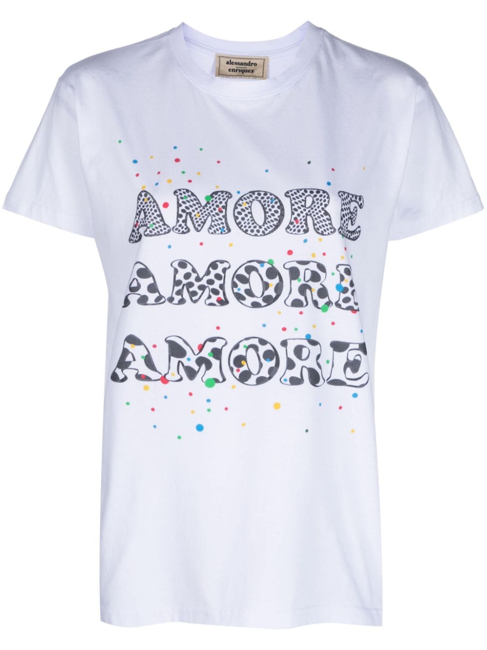 Alessandro Enriquez ALESSANDRO ENRIQUEZ- Amore Cotton T-shirt