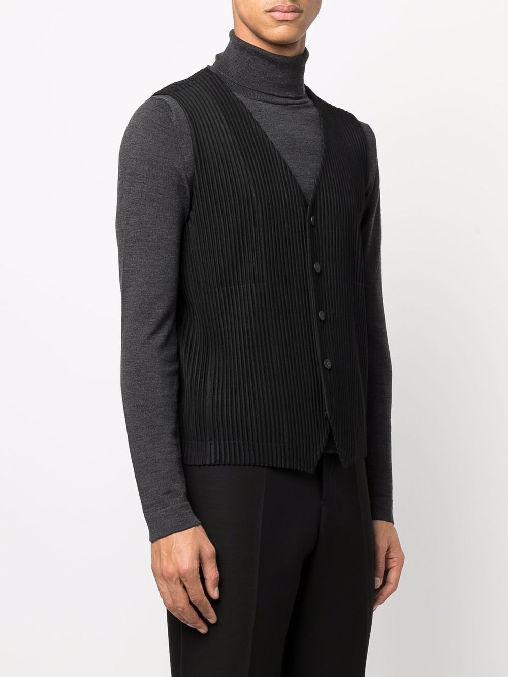 Issey Miyake ISSEY MIYAKE- Striped Waistcoat