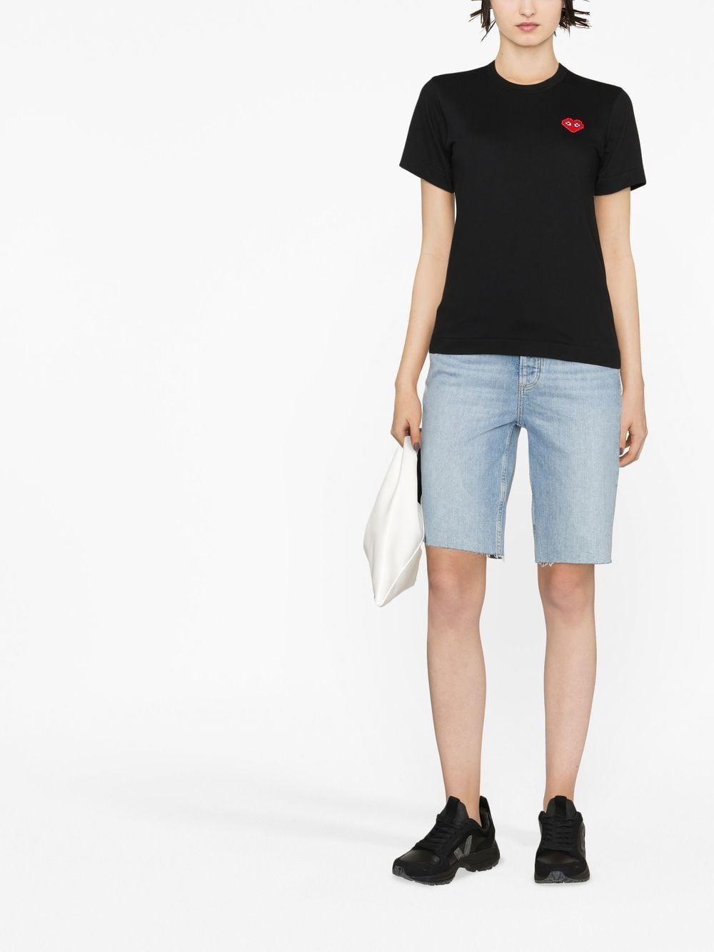 Comme Des Garçons Play COMME DES GARCONS PLAY- Logo Cotton T-shirt