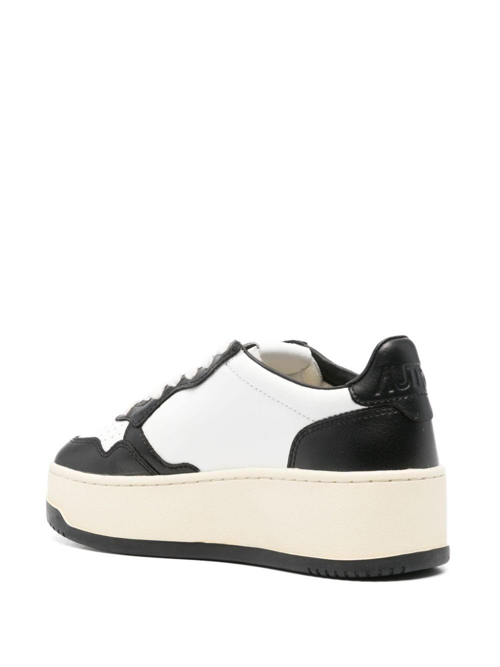 AUTRY AUTRY- Platform Low Leather Sneakers