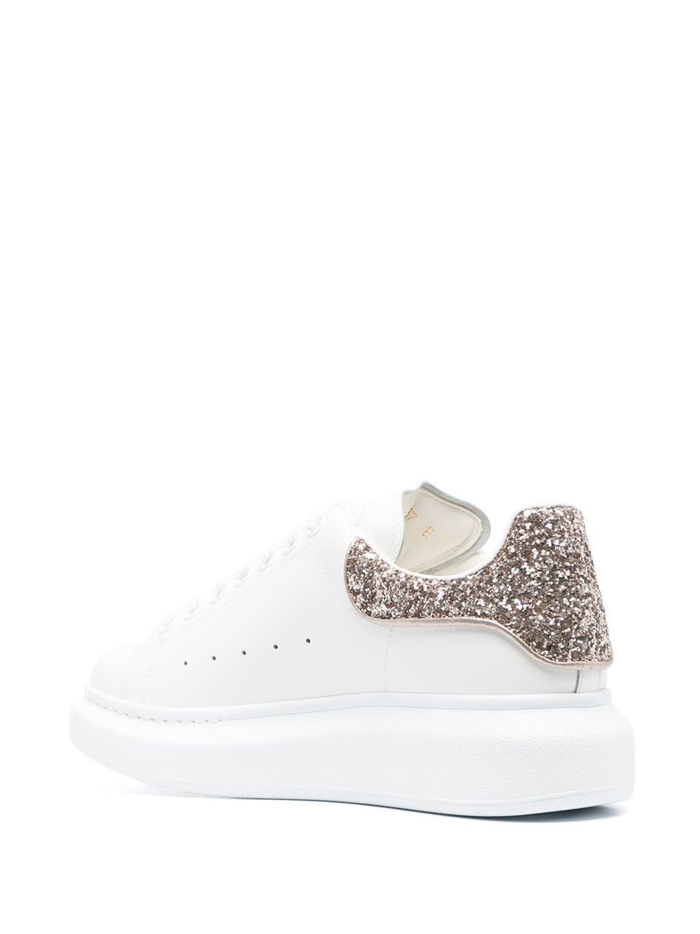 Alexander McQueen ALEXANDER MCQUEEN- Oversized Leather Sneakers