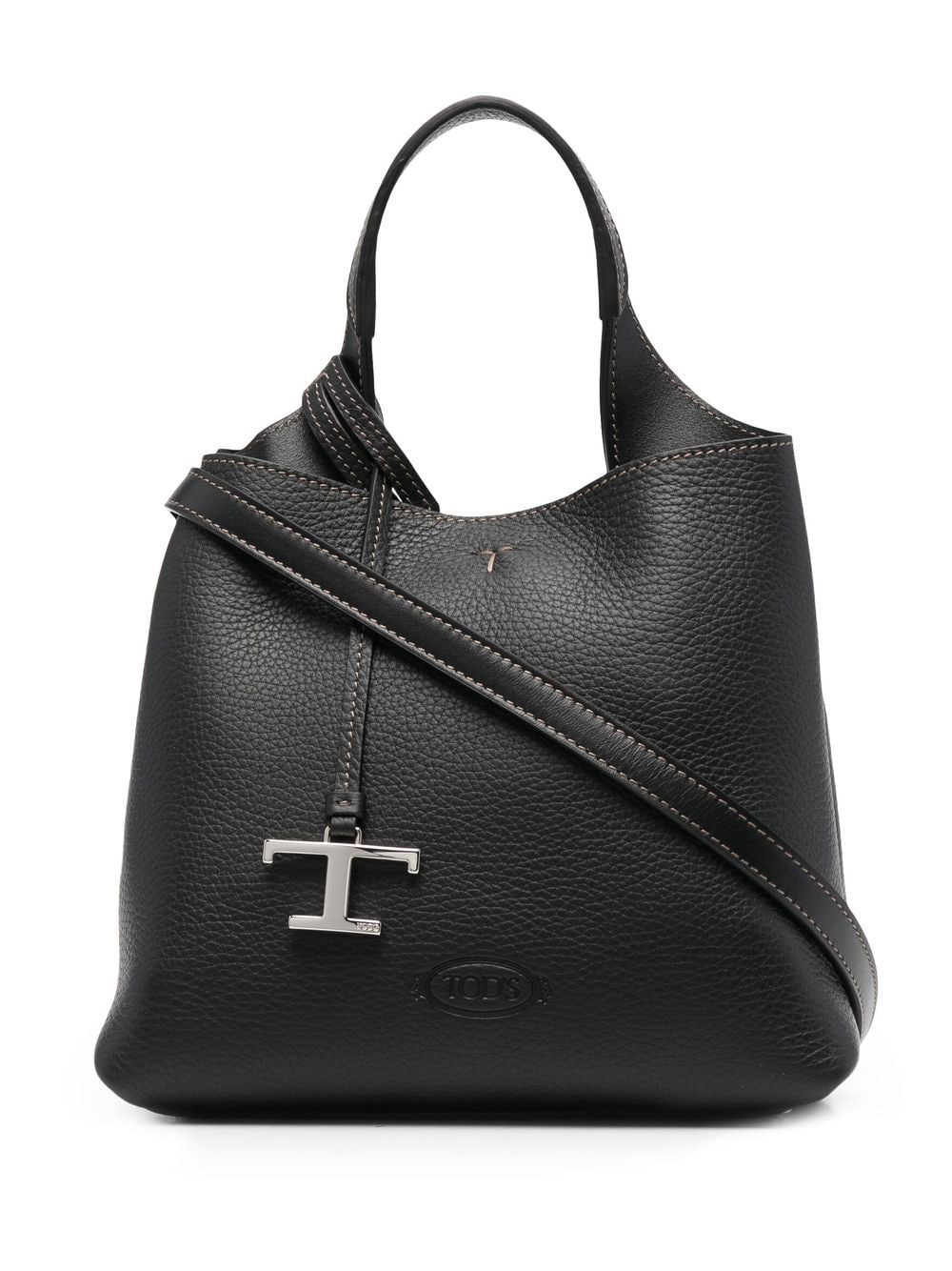 Tod's TOD'S- T Timeless Mini Leather Tote Bag